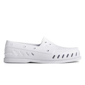 NEW Sperry All-White Slip-On Float Shoes 13